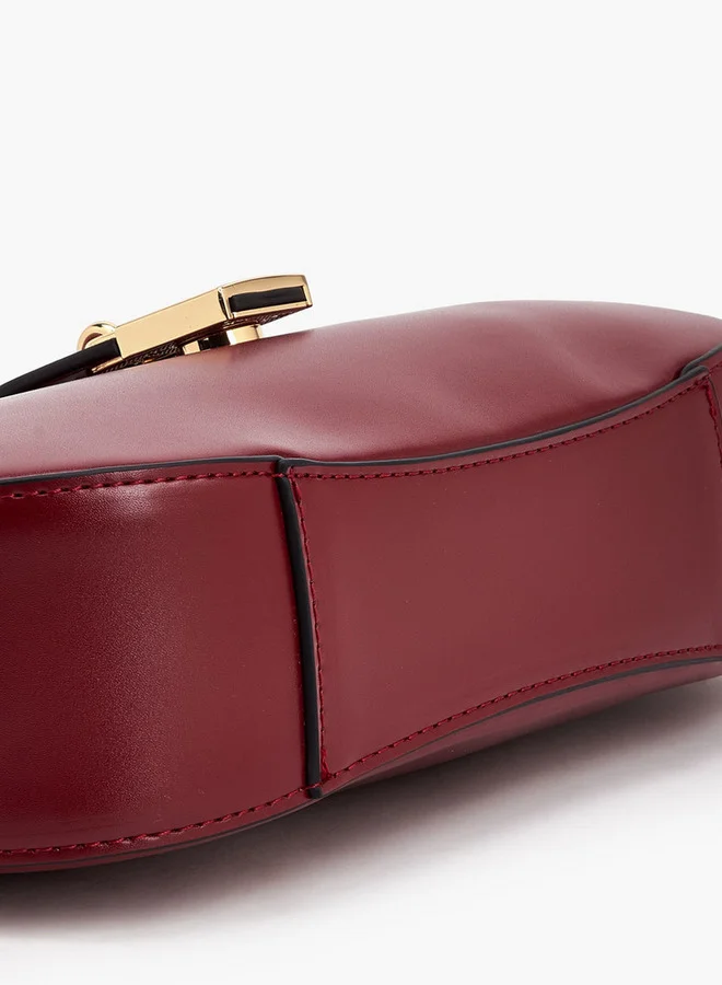 سيليست Solid Shoulder Bag With Adjustable Handle